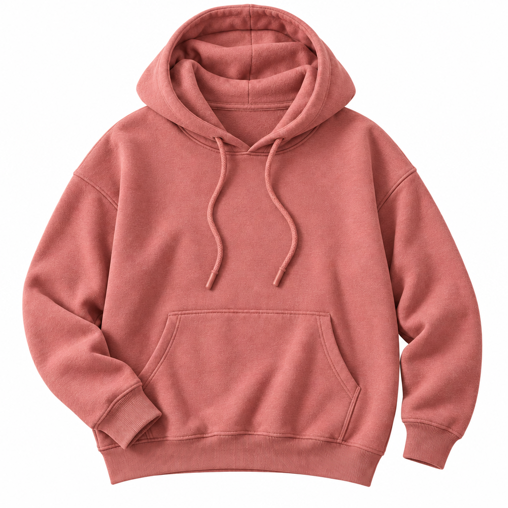 Dusty Rose Pullover Hoodie